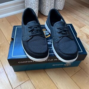 Skechers Women’s Black Boat Shoes